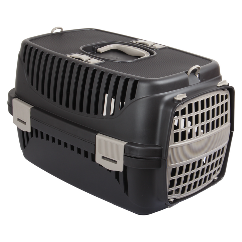 Small Pet Carrier. (Dark Brown)