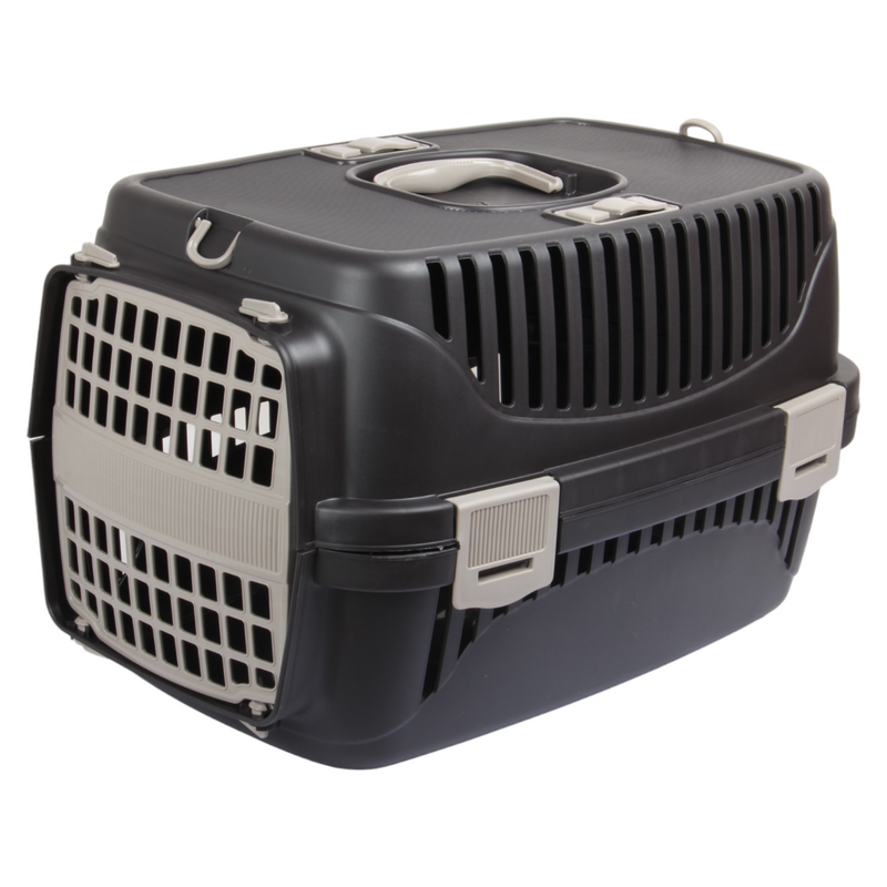 Small Pet Carrier. (Dark Brown)