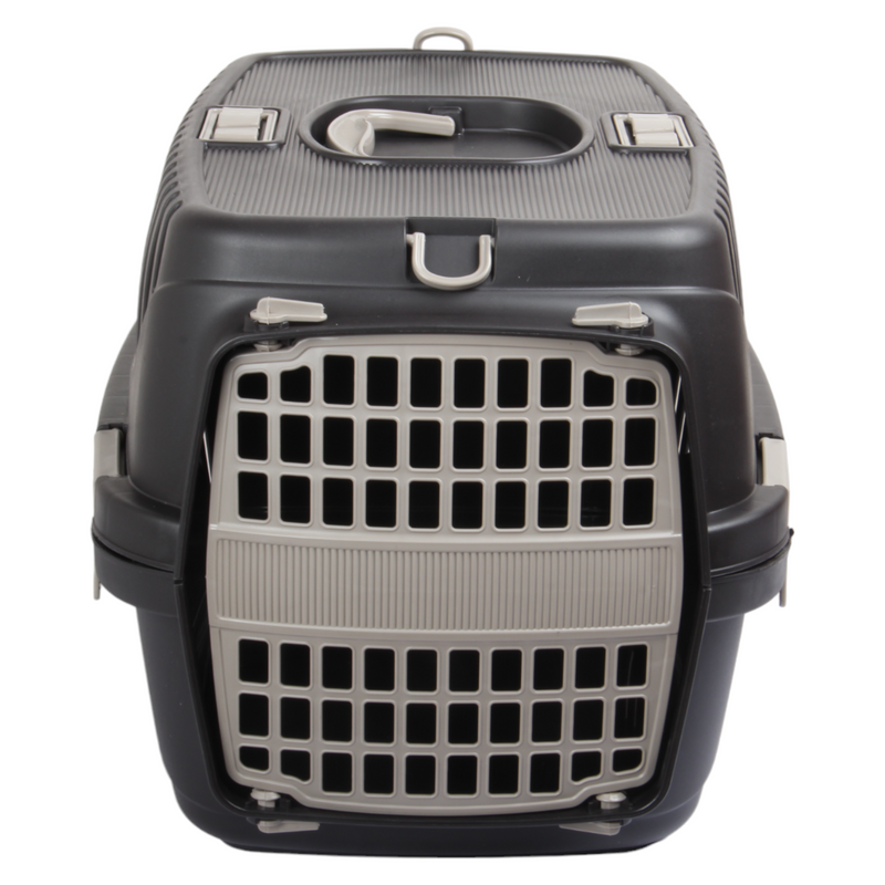 Small Pet Carrier. (Dark Brown)