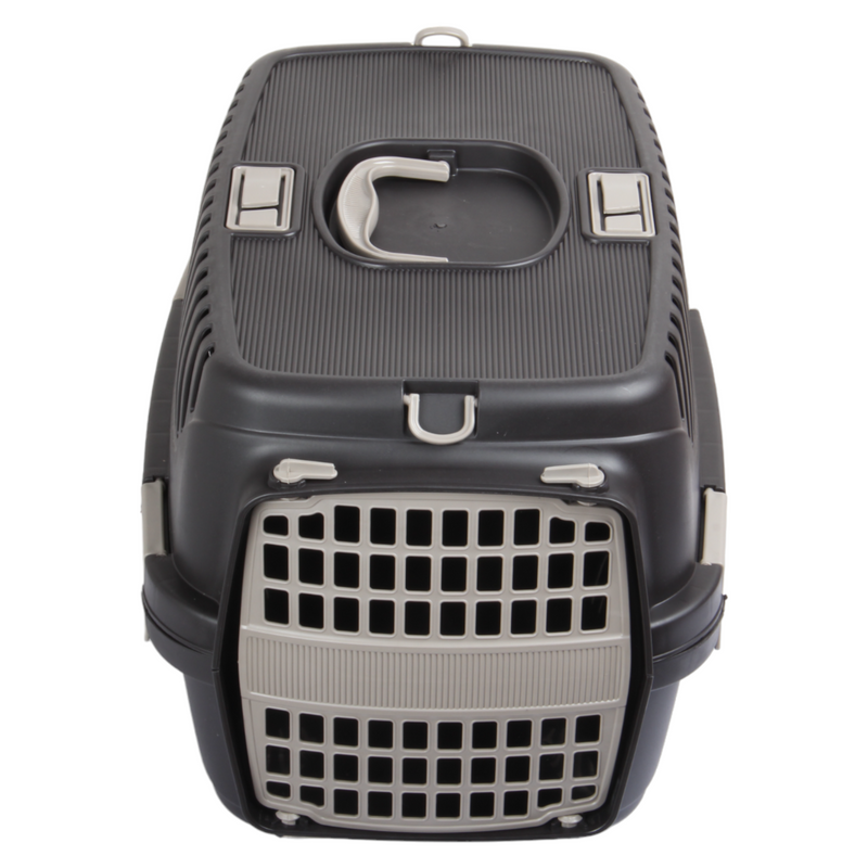 Small Pet Carrier. (Dark Brown)