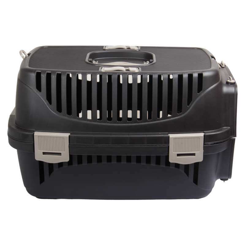 Small Pet Carrier. (Dark Brown)