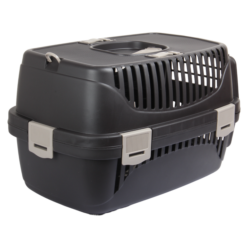 Small Pet Carrier. (Dark Brown)