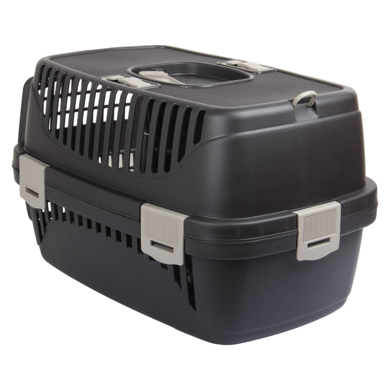 Small Pet Carrier. (Dark Brown)