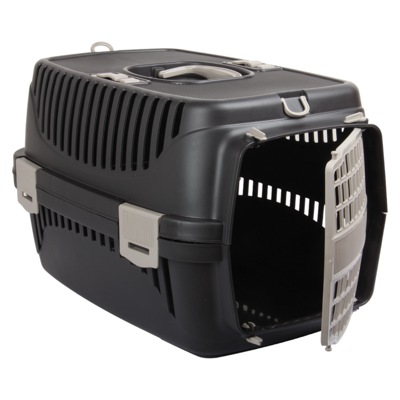 Small Pet Carrier. (Dark Brown)