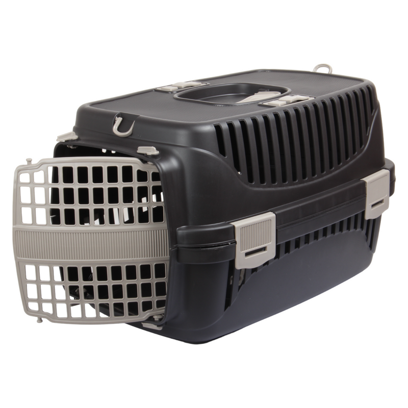 Small Pet Carrier. (Dark Brown)