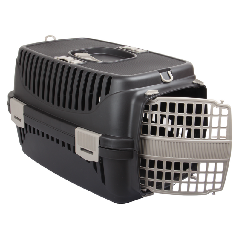 Small Pet Carrier. (Dark Brown)