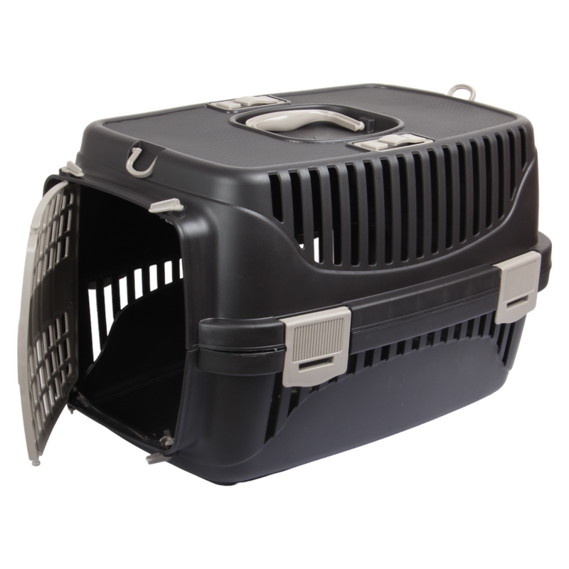 Small Pet Carrier. (Dark Brown)