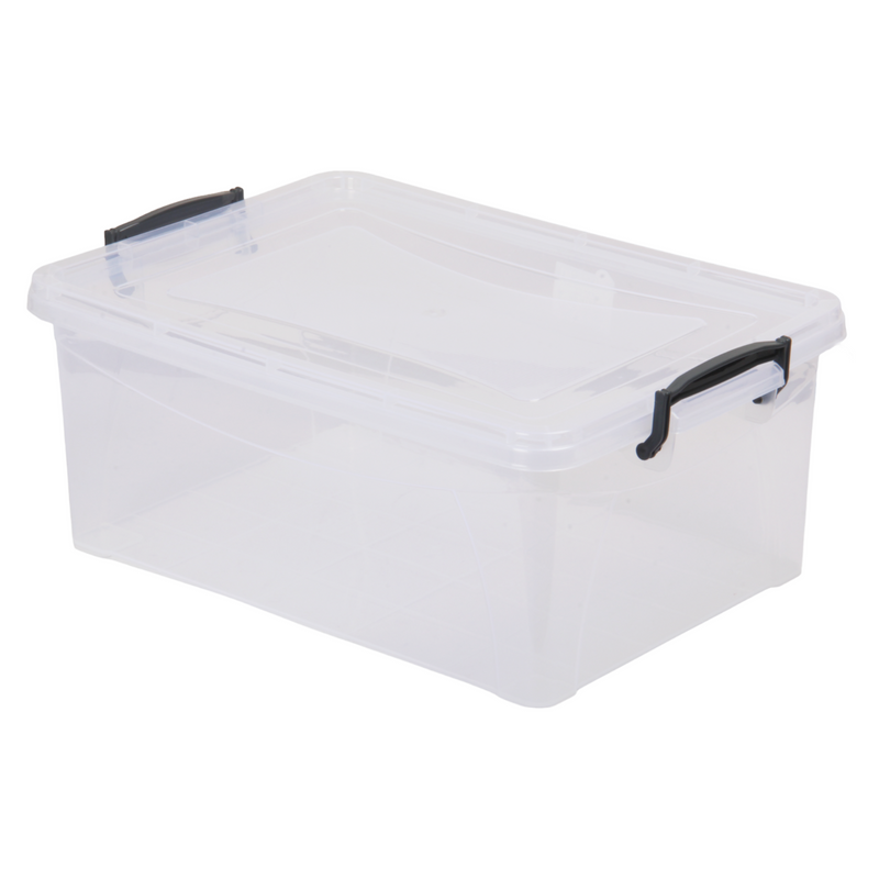 10 Litre Clear Storage Box with Lid.