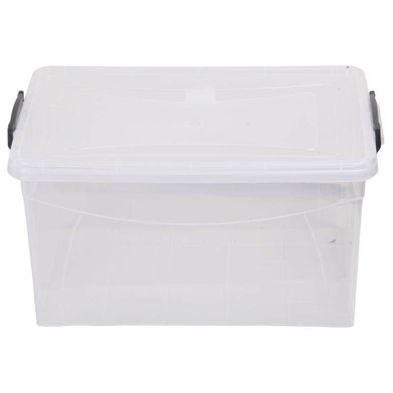5 Litre Clear Small Storage Box with Lid.