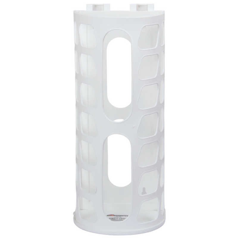 Plastic Bag Holder. Wall-Mounted Bag Dispenser with Adhesive. Bag Organizer.