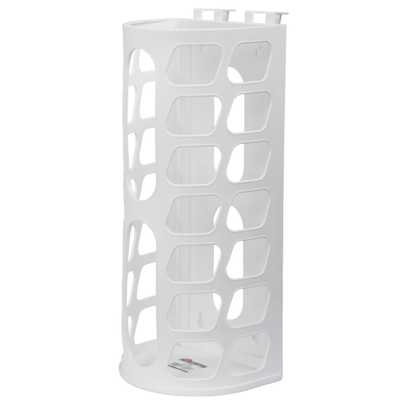 Plastic Bag Holder. Wall-Mounted Bag Dispenser with Adhesive. Bag Organizer.