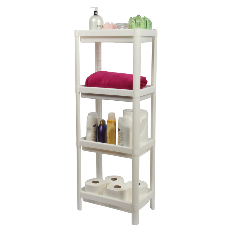 4 Tier Kitchen Bathroom Shelf Organiser.