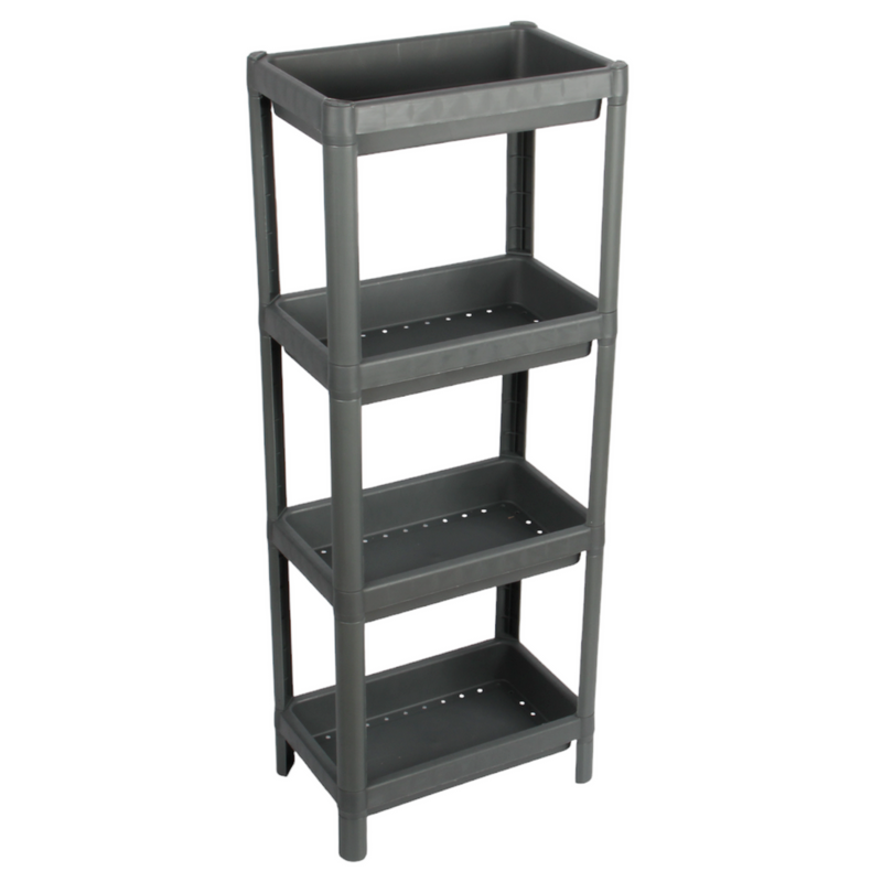 4 Tier Kitchen Bathroom Shelf Organiser.