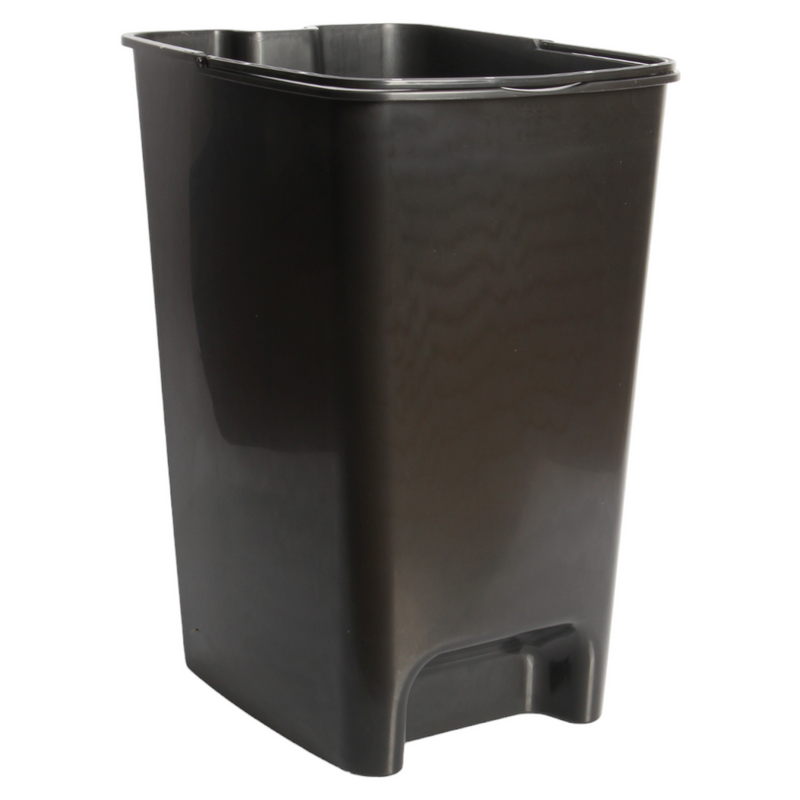 3x Black Buckets with Handle. (40L)