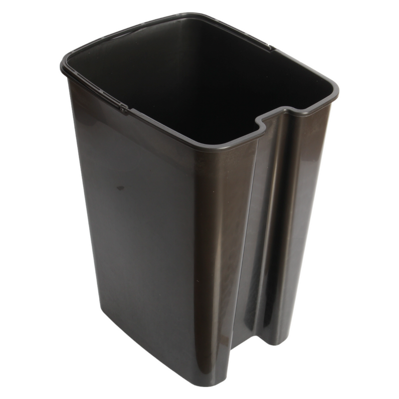 3x Black Buckets with Handle. (40L)
