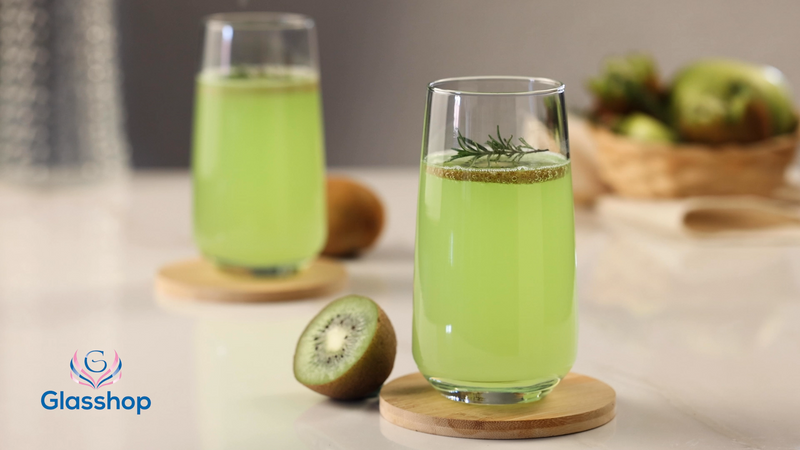 Hiball Clear Glasses. Tall Drinking Water / Juice Glass. (Set of 6) 480 ml.