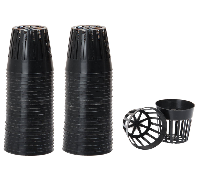 50pcs Net Cup Pots. 2 inch (5cm) Hydroponic Planting Mesh Pot Net. Heavy Duty.