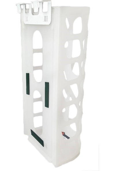 Plastic Bag Holder. Wall-Mounted Bag Dispenser with Adhesive. Bag Organizer.