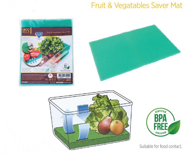 Fridge Liner Mat. Vegetable, Fruit Saver Mat.