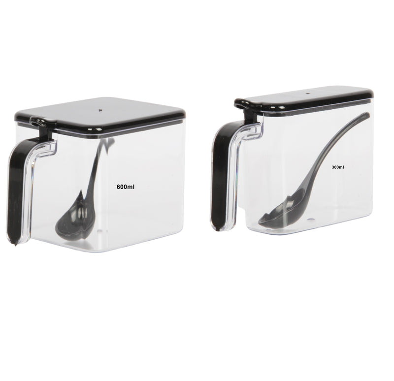 9pcs Spice Jar. Seasoning Box. Wall Mounted or Adhesive Herb Spices Storage.