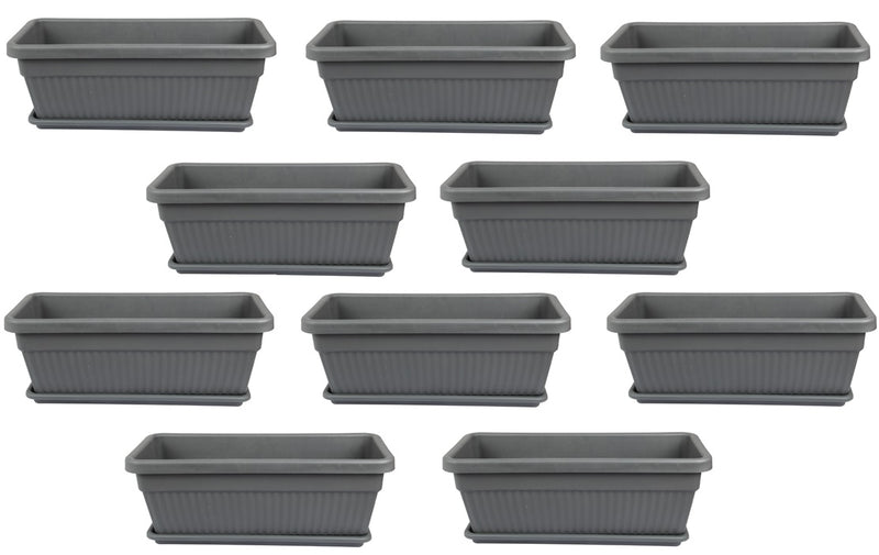 Rectangular Large Flower Pot. Window Flower Box. (42L)