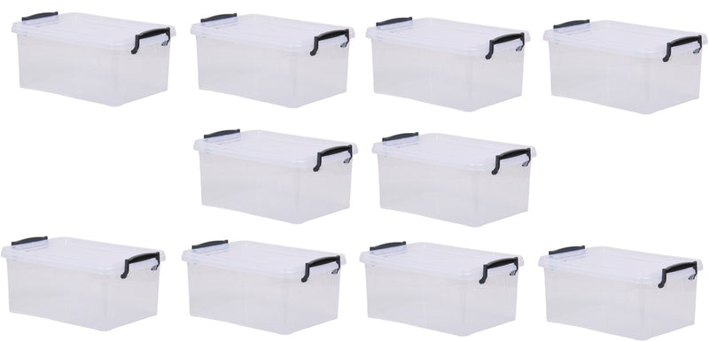 28 Litre Clear Storage Box with Lid.