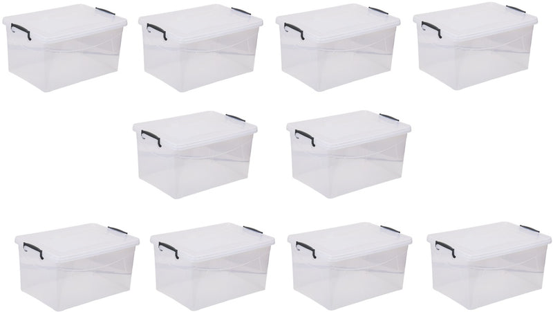 5 Litre Clear Small Storage Box with Lid.