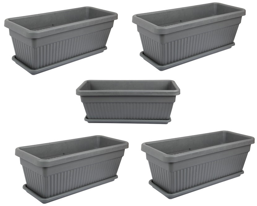 Rectangular Flower Pot. Window Flower Box. (22L)