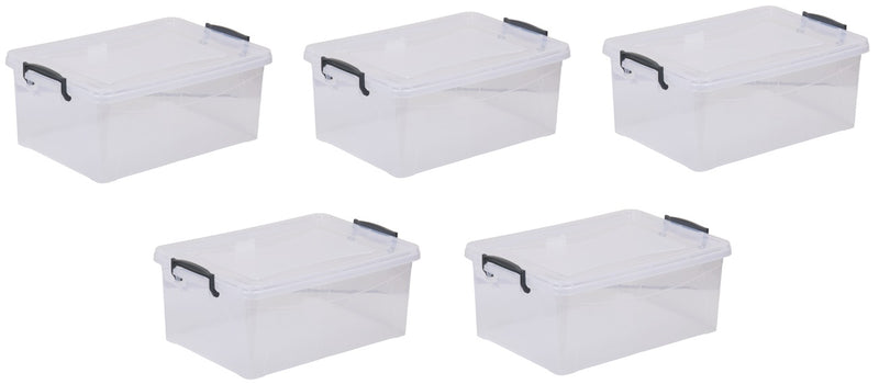 10 Litre Clear Storage Box with Lid.