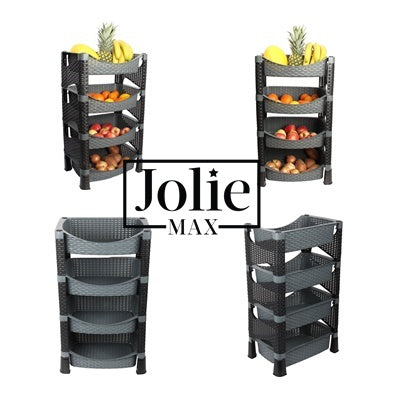 4 Tier Fruit Vegetable Storage Rack Stand.
