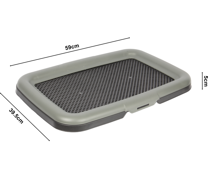 Puppy Litter Tray Training. Dog Litter Pad.