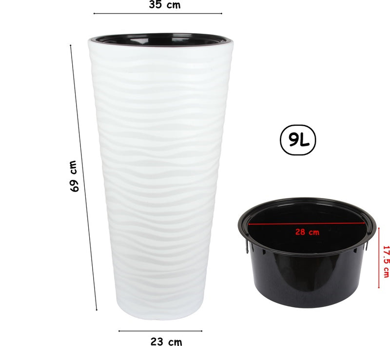 Large Tall Flower Pot. (69cm)