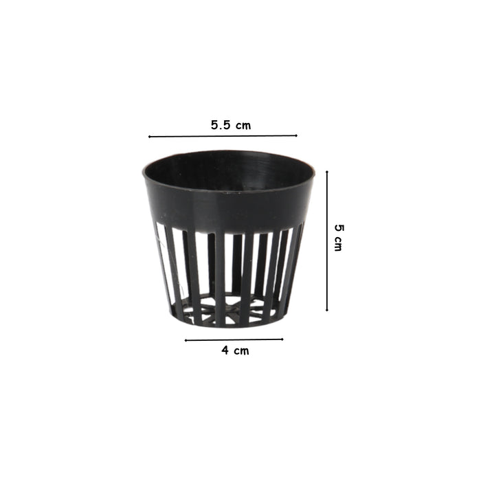 50pcs Net Cup Pots. 2 inch (5cm) Hydroponic Planting Mesh Pot Net. Heavy Duty.