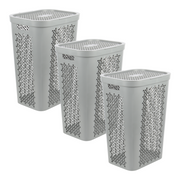 60L Large Plastic Laundry Basket — CRE60L | Family-Sized Washing Hamper | Laundry Baskets — All In One London