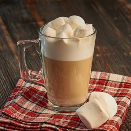 Glass Coffee Mugs. Tea Coffee Cups with Handle. Glass Mug. (Pack of 6) (250 ml)