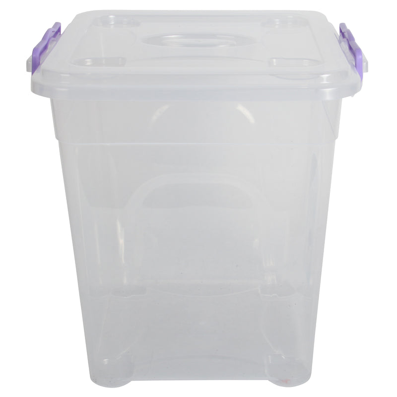 Plastic Storage Box With Lid - 16L