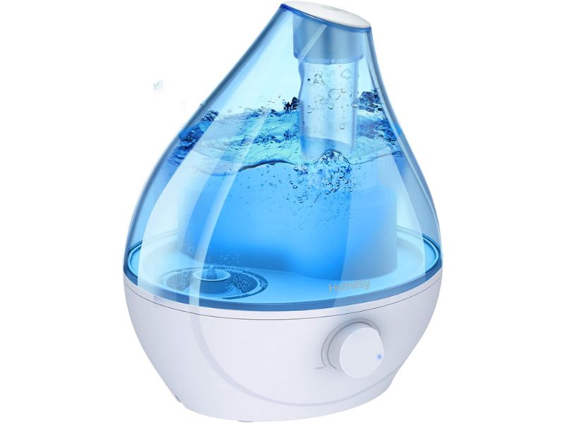 1.6L Cool Mist Humidifier. 22dB Whisper-Quiet For Bedroom. Auto Shut-Off.