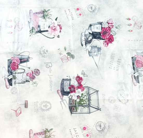 Square PVC Wipeable Waterproof Fibre Tablecloth (140x140 cm)