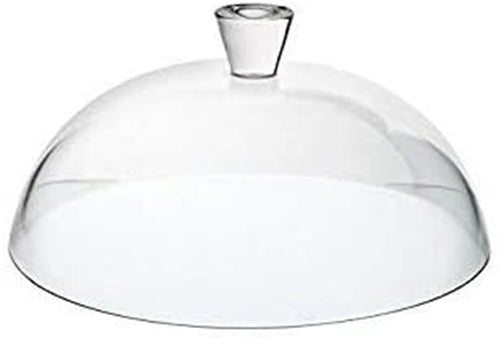 Glass Cake Stand with Dome Lid. Serving Platter. Glass Serving Tray and Lid.