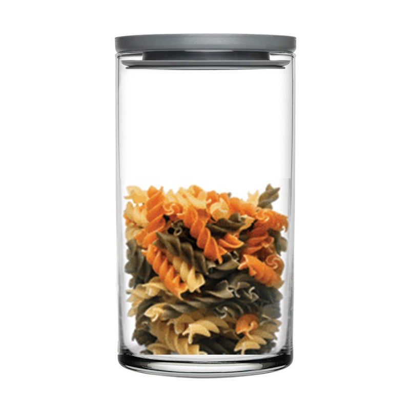 Glass Storage Jar with Vacuum Lid. (730 cc/ml) (Set of 6)