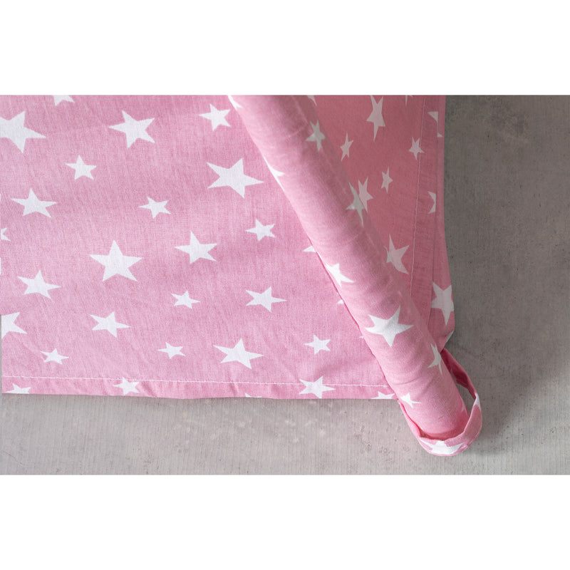 Kids Teepee Play Tent with Floor Mat. Portable & Wooden Wigwam Playhouse.