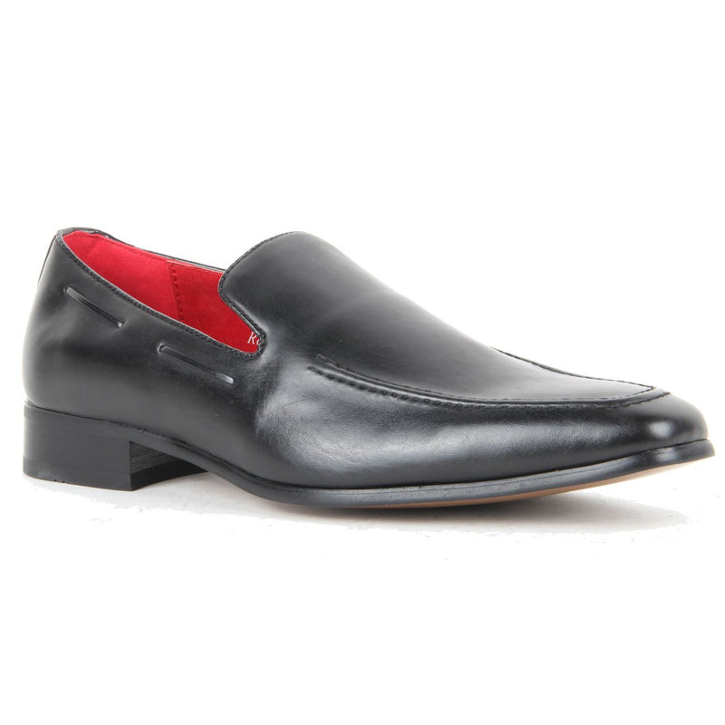 Heavy Stitched Loafer - Runu (Matte Black)