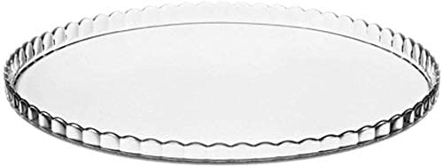 Glass Cake Stand with Dome Lid. Serving Platter. Glass Serving Tray and Lid.