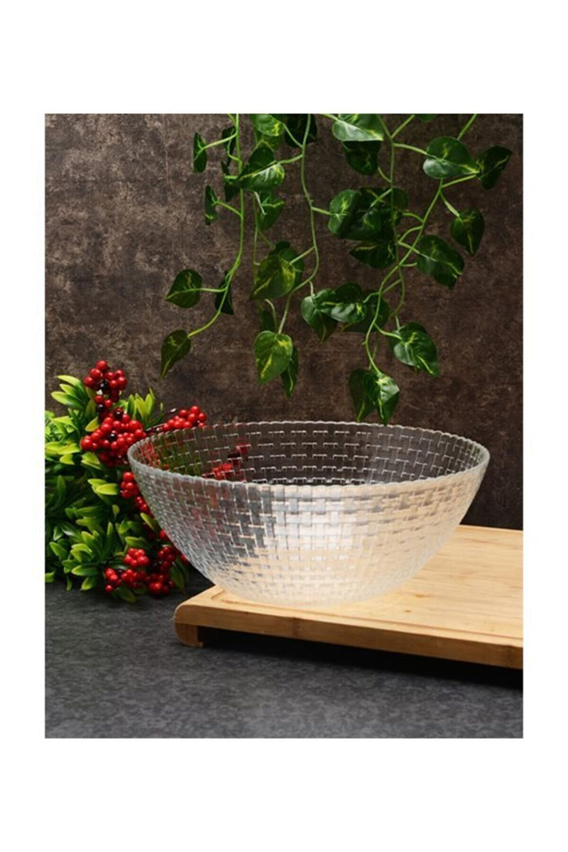 Large Glass Serving Salad Bowl (2900 ml /cc )