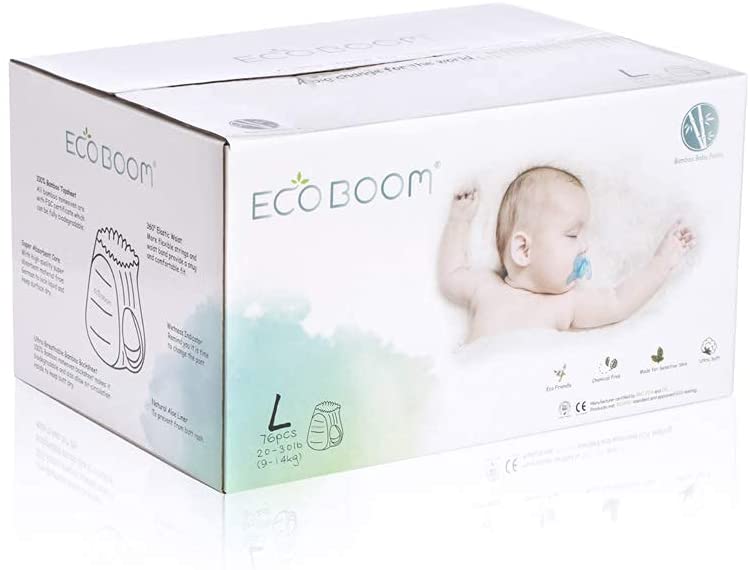 Baby Nappies Training Pants. Size L (9-14 kg / 20-30 lb) 76 Nappies.