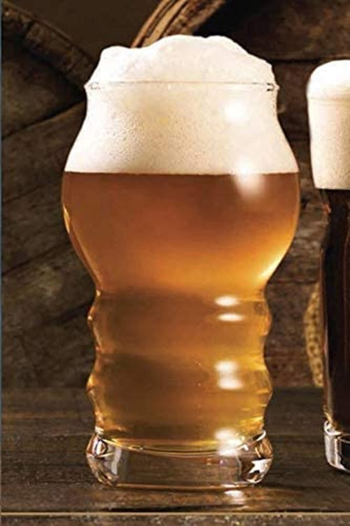 Craft Beer Glasses. Lager / IPA Beer Glass. Ale Craft Glass. (Pack of 4)(435 ml)