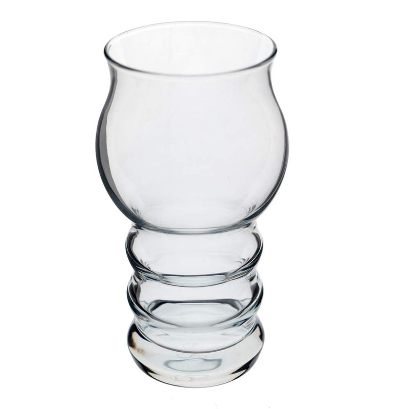 Craft Beer Glasses. Lager / IPA Beer Glass. Ale Craft Glass. (Pack of 4)(435 ml)