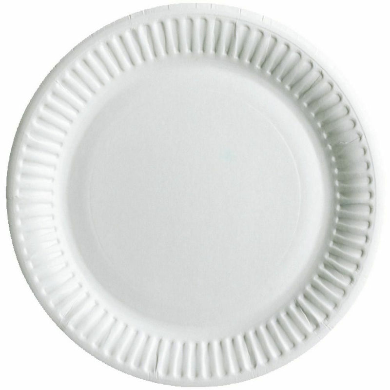 Dispo Strong Bagasse (7 inch) Biodegradable Paper Plate (Box of 1000).