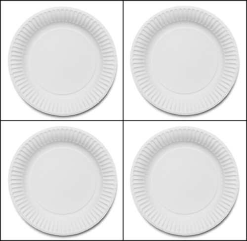 Dispo Strong Bagasse (7 inch) Biodegradable Paper Plate (Box of 1000).