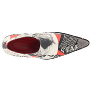 Marilyn Monroe Print Slip On Metal Cap Toe - Retro.